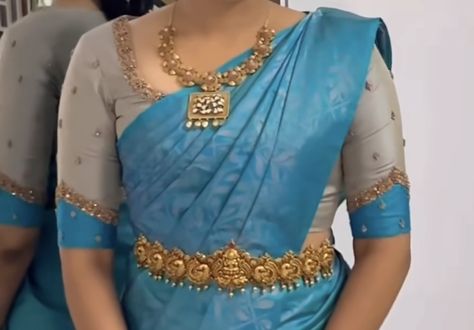 Violet Colour Blouse Aari Work Designs, Silk Saree Blouse Designs Pattern Latest Front And Back Back, Roja Blouse Designs, Purple Colour Blouse Designs, Blue Colour Blouse Designs, Blouse Designs For Pattu Sarees, Basic Blouse Designs, Indian Blouses, Pink Blouse Designs