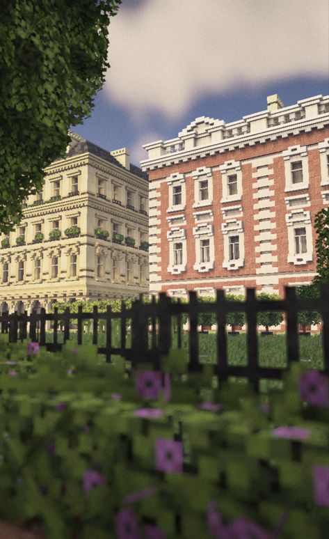 Neoclassical Minecraft, Minecraft Railway Bridge, Victorian Mansion Minecraft, Minecraft City Square, Nyc Minecraft, Minecraft Government Building, Minecraft European City, London Minecraft, Minecraft City Ideas Layout