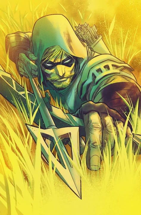 15 Revealed DC Comics Covers by Sean Murphy, Dave Johnson, Stjepan Sejic and More Dc Green Arrow, Green Arrow Comics, Arrow Comic, Arrow Dc Comics, Arrow Family, Arrow Oliver Queen, Arrow Black Canary, Arrow Art, Arrow Oliver