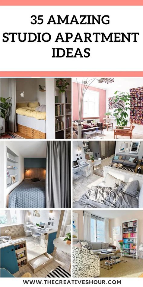 35 Studio Apartment Ideas To Make The Most Of Your Space