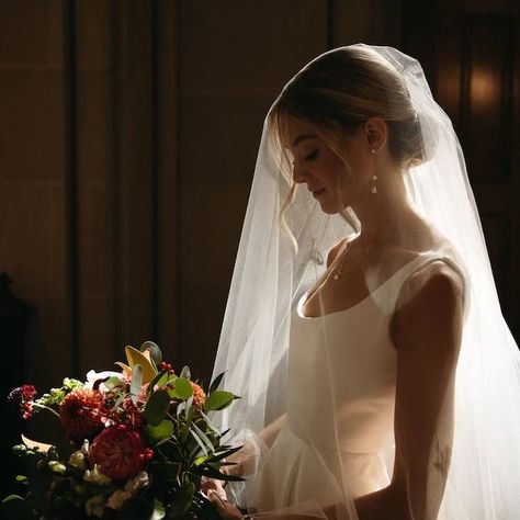 I do custom orders! Please convo me to make your veil just the way you want it. Perfect to match your wedding dress. This elegant bridal veil will compliment any wedding dress.  It has two tiers of soft tulle in a circular cut and has a cut edge finish. This veil in the picture has a 39" blusher  and 120" long layer. This veil is 108" wide.  The blusher can be made a different length by request.  colors: white ivory light ivory diamond white RETURN POLICY: I accept returns for 14 days after the Long Layer, Veil Length, Wedding Picture Poses, Wedding Photography Styles, Photographie Inspo, Cathedral Veil, Wedding Photos Poses, Light Ivory, Soft Tulle