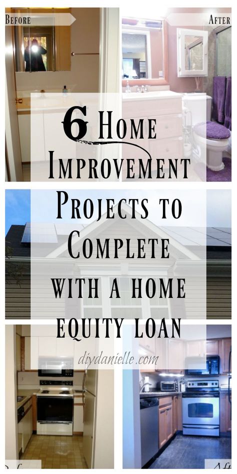 6 Home Improvement Projects to Complete with a Home Equity Loan. Great before/after photos from a condo renovation. #MyHomeEquity #ad Home Renovation Loan, Home Equity Loan, Home Improvement Loans, Home Equity, Diy Renovation, Home Repairs, Home Loans, Home Repair, Home Improvement Projects