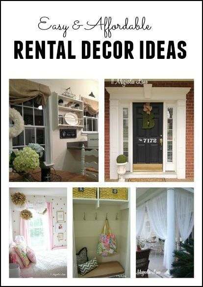 Easy and affordable ideas to decorate and personalize your rental home or military housing/ quarters {written by a military spouse}. Film Decor, Boho Apartment, Rental Home Decor, Military Housing, House Organization, Rental House, European Home Decor, Rental Decorating, Military Spouse