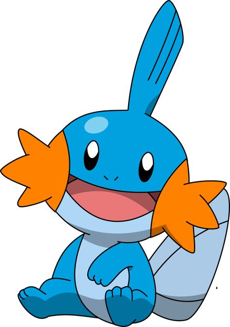 Mudkip Water Type Pokemon, Pokemon Sketch, Pokemon Starters, Pokemon Stickers, Pokemon Pokedex, Pokemon Party, Pokemon Images, Cute Pokemon Wallpaper, Pokemon Teams