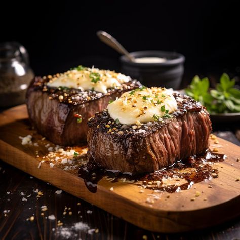 Parmesan Crusted Steak, Oven Baked Steak, Peppercorn Steak, Creamy Horseradish Sauce, Garlic Steak, Baked Steak, Sliced Steak, Rib Eye, Steak Salad