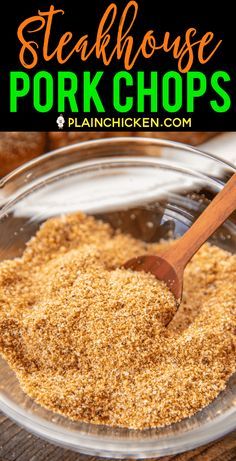 Grilled Pork Chop Recipes Rub, Pork Chop Rub For Grill, Pork Chop Seasoning Grilled, Spices For Pork Chops, Pork Chop Seasoning Rub, Dry Rub For Pork Chops, Pork Chop Rub Recipe, Seasoning For Pork Chops, Rub For Pork Chops