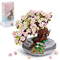 Sakura Bonsai, Mini Bricks, Succulent Bonsai, Sakura Tree, Mini Succulents, Botanical Collection, Construction Toy, Cherry Blossom Tree, Blossom Trees