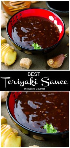 BEST Teriyaki Sauce Recipe Best Teriyaki Sauce, Teriyaki Sauce Recipe, Asian Sauce, Homemade Teriyaki Sauce, Asiago, Teriyaki Sauce, Tapenade, Homemade Sauce, Alfredo Sauce