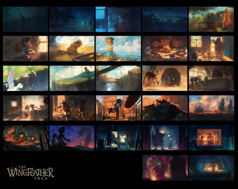 Animation Storyboard, Environment Painting, Color Script, Pop Up Book, Visual Development, Creative Industries, Environment Design, Freelance Illustrator, Environment Concept Art