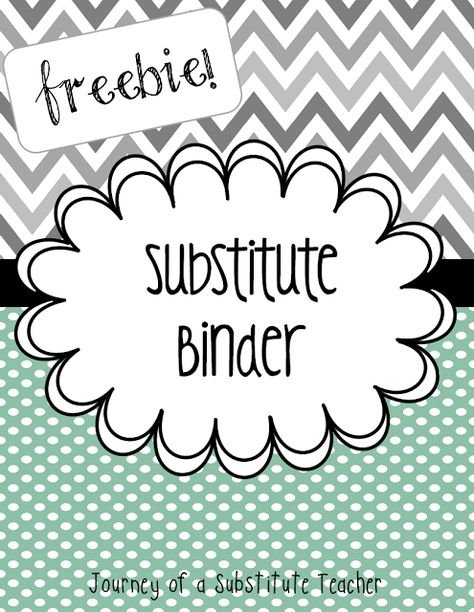 Hey everyone! Ms. T  here and ready to help you get that sub tub ready so you don't have to fret. Funny... Substitute Teacher Binder, Substitute Folder, Sub Binder, Substitute Binder, Binder Templates, Teaching Organization, Substitute Teaching, Teacher Binder, Substitute Teacher