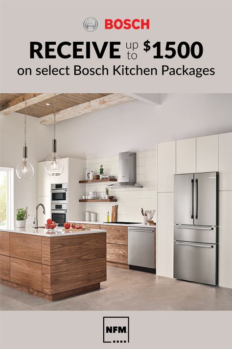 Bosch Kitchen Design, Bosch Kitchen, Sophisticated Kitchen, Bosch Dishwasher, Korean Kitchen, Bosch Appliances, Cooktops, Dishwashers, Cabinet Lighting