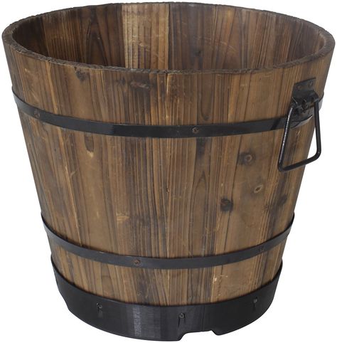 Wood Barrel Planters, Whiskey Barrel Planter, Large Garden Planters, Elephant Decoration, Wooden Bucket, Hanger Stand, Wooden Planter Boxes, Barrel Planter, Flower Pot Garden