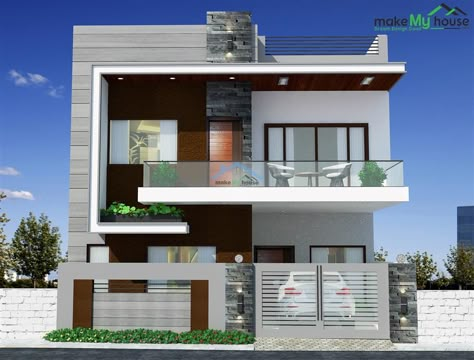 Plan Description Plot Area 1300 sqft Total builtup area 2700 sqft Width 26 ft Length 50 ft Building Type Residential Style Two Storey House Ground Floor details Bedroom 2 Bathroom 2 Living Room 1 First Floor details Bedroom 3 Bathroom 2 Living Room 1 Kitchen 1 3 Storey House Design, 2 Storey House Design, House Outer Design, Small House Elevation, Small House Front Design, House Roof Design, House Balcony Design, Two Story House, Small House Design Exterior