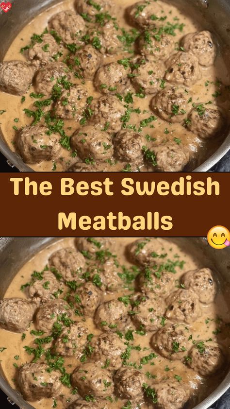 Swedish Meatballs are a classic dish known for their tender, flavorful meatballs and creamy sauce. This recipe features a blend of minced beef seasone... Sweetish Meatballs Recipe, Swedish Meatballs And Noodles, Lingonberry Sauce, Best Swedish Meatball Recipe, Best Swedish Meatballs, Easy Swedish Meatball Recipe, Swedish Meatballs Easy, Tender Meatballs, Meatball Dinner