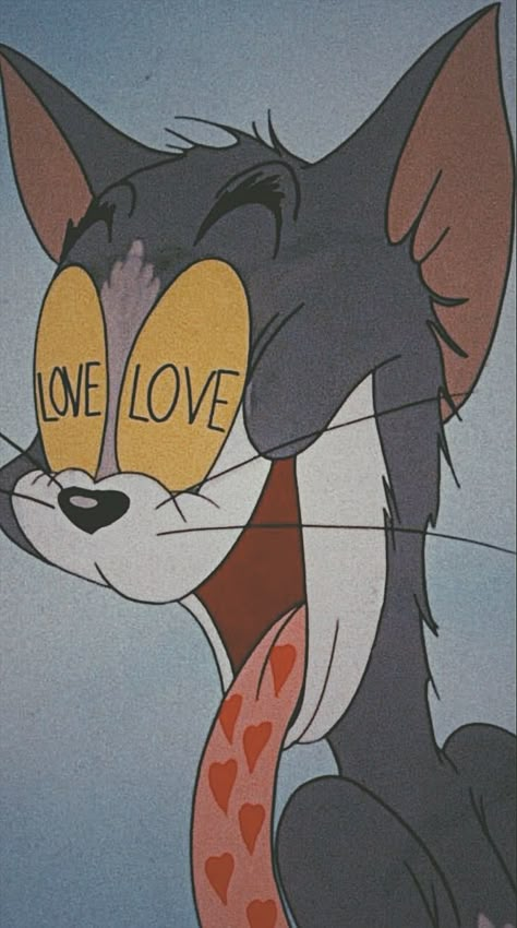 #wallpaper #tom #tomandjerry #vintage #edit #filter #iphone #love #eyes #cartoon #fade #cute #sad #meme #mood Wallpaper Iphone Vintage, Vintage Cartoons, Cartoon Profile Pictures, Wallpaper Iphone Disney, Wallpaper Vintage, Cartoon Memes, Dope Art, Tom And Jerry, Vintage Cartoon