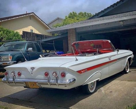 1961 Chevy Impala convertible 61 Impala, 1961 Chevy Impala, 1961 Impala, Impala Convertible, Chevy Girl, Chevy Classic, Low Riders, Chevy Muscle Cars, American Classic Cars