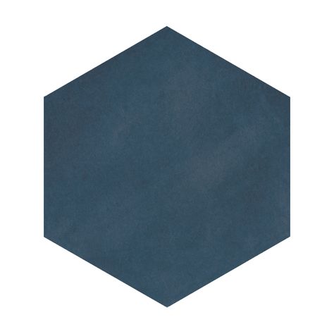 Ocean Blue Hex Solid - Style-Access Hexagon Floor Tiles, Decorative Floor Tile, Large Floor Tiles, Hexagon Floor, Hexagon Tile Floor, Shower Floors, Hex Tile, Tile Inspiration, Hexagon Pattern