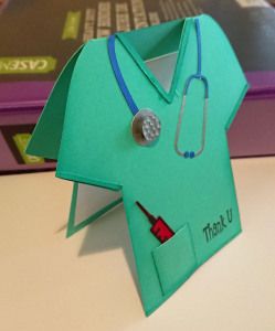 Hospital Cards Ideas, Hospital Cards For Kids, Cards For Hospital Patients, Card For Doctor Handmade, Cards For Nurses Handmade, Doctor Gifts, Card Crafting, Shaped Cards, Visiting Cards