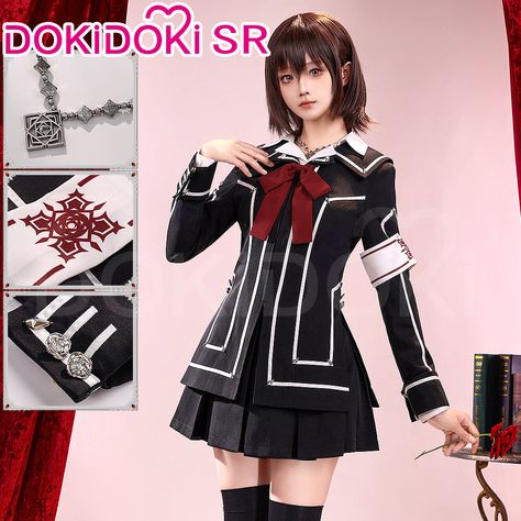 Anime Vampire Knight, Yuki Cross, Vampire Knight Cosplay, Knight Cosplay, Girls Dress Up, Spring Wear, Vampire Knight, Dress Halloween Costume, Cosplay Dress