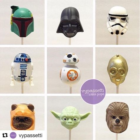 Star Wars Cake Pops, May The Fourth Be With You, Star Wars Cake, May The Fourth, Star Wars Party, Cakepops, Cake Pops, Piggy Bank, Novelty Lamp