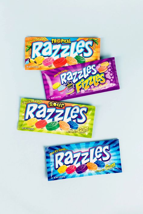 Razzles Candy, Purple Pie Man, Purple Pie, Thirty Flirty And Thriving, Big League Chew, Hubba Bubba, Snack Gift, Candied Bacon, Chewy Candy