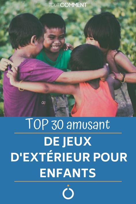 Si vous vivez avec des jeunes enfant ou des adolescents à la maison, vous conviendrez que les téléphones portables sont souvent bien trop présents dans leur quotidien. Pourtant, les activités en plein air sont non seulement nécessaires mais présentent de nombreux avantages. Ainsi, sur toutCOMMENT nous vous proposons un top 30 des jeux d'extérieur pour enfants ! #enfants #enfant #enfantsquisennuient #enfantsjeuxextérieur #enfantsjeuxjardin #enfantsjeuxeau #airedejeuxenfantsjardin #jouerdehors Plein Air, Montessori, Diy And Crafts, Camping, Birthday