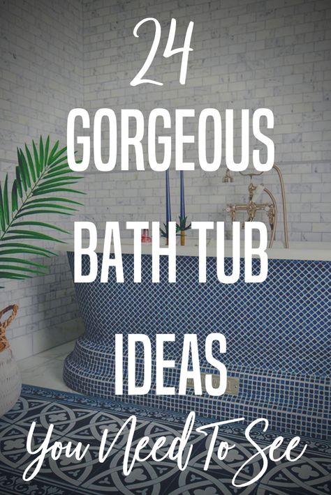 Looking for some bath tub idea inspo? If you're remodeling your bathroom you've got to see these bath tubs. They're the most sacred place in your home for relaxation so get inspired with these ideas. Bathroom Design With Free Standing Tub, Bathroom Ideas With Garden Tub, Decorating Around Bathtub Master Bath, Spa Bathtub Ideas, Bathroom Soaker Tub Ideas, Bathtub Staging Ideas, Soaking Tub For Small Bathrooms, Unique Bath Tubs, Soaking Tubs Master Bath Decor