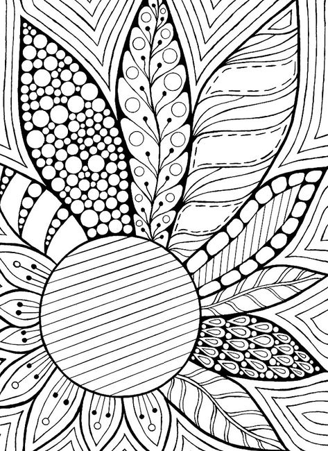 Simple Zentangle, Zentangle Coloring Pages, Zen Doodle Patterns, Abstract Coloring Pages, Pumpkin Coloring Pages, Detailed Coloring Pages, Fall Coloring Pages, Zentangle Drawings, Doodle Art Designs