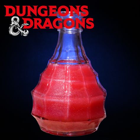 Health Potion Cocktail, D&d Cocktails, Dungeons And Dragons Drinks, Dnd Cocktail Recipes, Dungeons And Dragons Cocktails, Dnd Drinks Non Alcoholic, Dnd Mocktails, Dnd Themed Drinks, Dnd Drinks Recipes