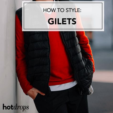 Stylist tips on what to wear with gilets #mensfashion #trending #gilet #mensgilet Gilet Outfit, Stylist Tips, Mens Style Guide, Style Tips, Style Guide, Good Brands, Men's Style, Best Brand, Ideas Style