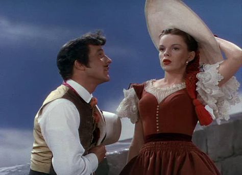 The Pirate (1948) The Pirate 1948, June Allyson, William Powell, Myrna Loy, Gene Kelly, The Pirate, Judy Garland, Movie Costumes, Golden Age Of Hollywood