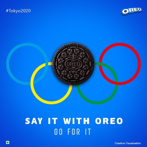 Oreo advertisement Graphics design + visual design + Poster + Post + olympics + Tokyo2020 @oreo @Oreoloverssss @CadburyUK @cadburyrecipes Creator on Insta : @im._.pm , @love_editing.pm Olympics Creative Ads, Olympics Poster Design, Oreo Advertising, Oreo Poster, Oreo Ads, Olympics Poster, Creative Advertisement, Ads Poster, Coffee Advertising