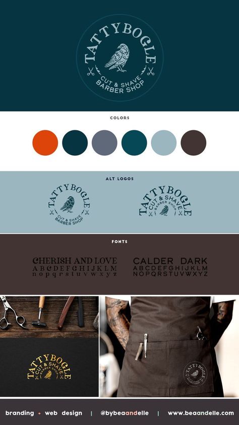 Creative - Modern Font Designs Barber Shop Color Palette, Barber Shop Graphic Design, Barber Shop Branding, Barbershop Branding, Barber Branding, Female Barber, Logo Barber, Barber Shop Logo, Barber Design