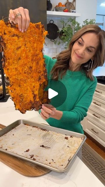 508K views · 7.3K likes | Joy Bauer MS, RDN on Instagram: "save this post and follow @joybauer for more!

🌟CRISPY CARROT PARMESAN🌟

You guys LOVED my Zucchini Parmesan Crisps, so I created a version with CARROTS!! Just imagine shoestring carrot fries meets cheesy chips... One word: OBSESSED!! 🤤

Here’s what you need⤵️

🥕 Carrots
🧀 Parmesan
❤️ Smoky paprika + pepper

That’s it!! 💁🏻‍♀️

Drop a “NEED” in the comments, and I’ll DM you the recipe. 💌 Or, find it on my website joybauer.com—just click the link in my profile ➡️ @joybauer

https://joybauer.com/healthy-recipes/crispy-carrot-parmesan/

#carrots #parmesan #easyrecipeideas #easyrecipes #viralrecipes #recipes" Parmesan Carrot Chips, Carrot Crisps, Parmesan Vegetables, Parmesan Crusted Carrots, Crispy Parmesan Carrots, Parmesan Carrots, Carrot Snacks, Carrot Recipes Healthy, Recipe Using Carrots