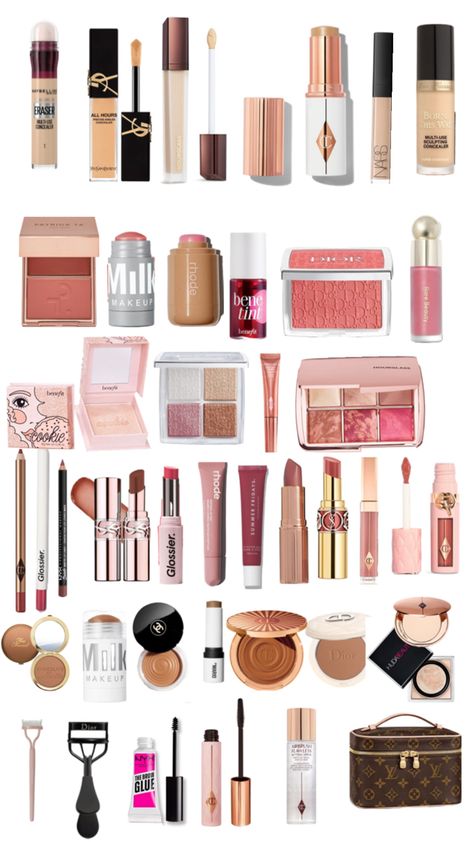 Makeup Beauty Room, Eye Makeup Images, Makeup Bag Essentials, Simple Makeup Tips, Makeup List, Makeup Shades, Swag Makeup, Makeup Clothes, Fancy Makeup