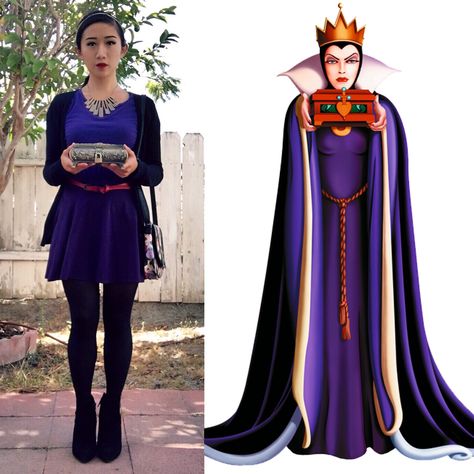 Villians Disneybound, Evil Queen Dapper Day, Evil Queen Disneybound, Disney Bound Outfits Villians, Disney Villain Disneybound, Disneybound Outfits Evil Queen, Disneybound Evil Queen, Disneybound Villains, Disneybound Villains Inspired Outfits