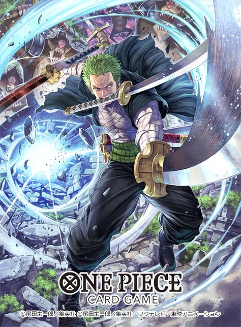 One Piece Card Game Art, One Piece Card Game, One Piece Bounties, One Piece Games, One Piece Card, 1080p Anime Wallpaper, Cool Anime Backgrounds, One Peice Anime, Zoro One Piece