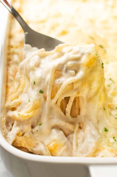 Chicken Mushroom Pasta Bake, Creamy Italian Chicken Pasta, Creamy Chicken Mushroom Pasta, Turkey Tetrazzini Easy, Italian Pasta Bake, Mushroom Pasta Bake, Chicken Mushroom Pasta, Tiny Pasta, Italian Chicken Pasta