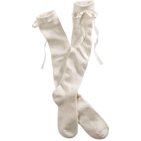 aerie pretty pointelle knee sock (£3.75) ❤ liked on Polyvore featuring intimates, hosiery, socks, accessories, fillers, shoes, aerie f.i.t, bow socks, knee high socks and ribbed knee high socks Bow Socks, Png Clothes, Bunny Outfit, Outfit Maker, Knee Socks, Knee High Socks, Mean Girls, Dream Clothes, High Socks