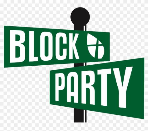 Block Party Graphic, Block Party Sign, Block Party Ideas, Block Party Flyer, Block Party Invitations, Summer Block Party, Neighborhood Block Party, Beast Quotes, Minecraft Blocks