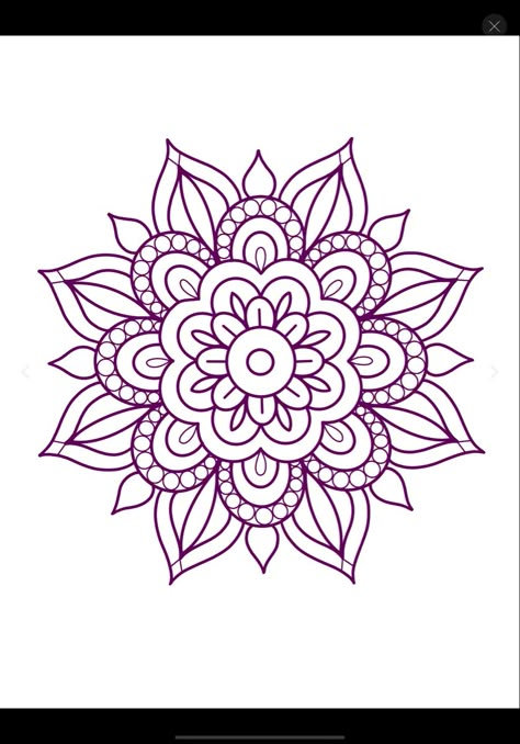 Mandela Tattoo Stencil, Simple Half Mandala Tattoo Design, Mandala Sleeve Stencil, Simple Mandala Tattoo Design Pattern, Half Mandala Tattoo Stencil, Mandala Outline, Simple Mandala Stencil, Mandala Flower, Mandela Tattoo