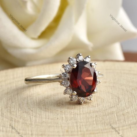 Boho ring, Mom Daughter Gift, Gift For Gf, wedding jewelry, Genuine Garnet Ring, Garnet Oval Ring, Natural Red Garnet, 925 Sterling Ring, Silver wedding ring, Statement ring, Celestial Jewelry, Jewelry Dainty, Handcrafted jewelry Red Gemstone Ring, Birthday Gift Ring, Garnet Pendant, Red Gemstones, Jewelry Birthday, Garnet Earrings, Garnet Ring, Gift Ring, Garnet Rings