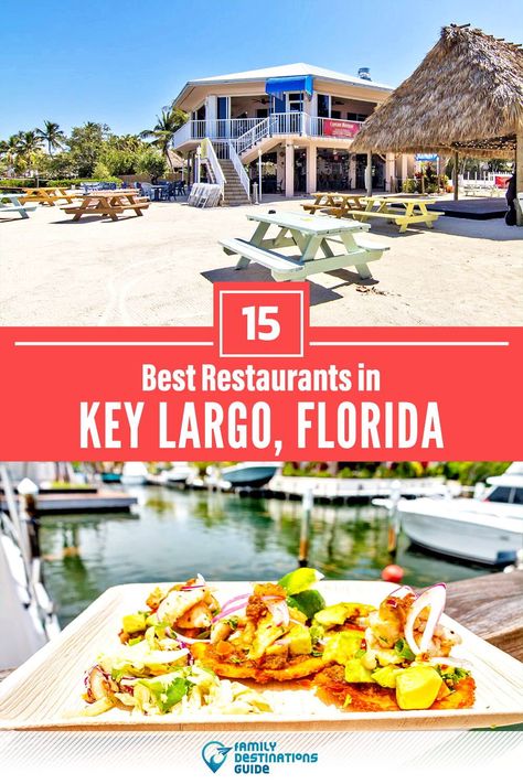 Key Largo Florida Restaurants, Flordia Keys, Key Largo Restaurants, Key West Florida Vacation, Florida Keys Vacation, Key West Restaurants, Florida Keys Road Trip, Florida Vacation Spots, Anniversary Cruise