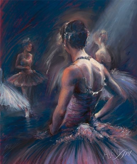 Conte Crayon, Soft Pastels Drawing, Soft Pastel Art, Waiting In The Wings, Painting Pastel, Art Of Dance, Art Children, Dance Theater, Pastel Paintings