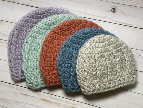 Crochet For Preemies, Child Crochet Hat Pattern Free, Crochet Toddler Beanie, Crochet Christian, Crochet Hats For Kids, Crochet Girls Hat, Toddler Crochet Hat, Baby Crochet Hats, Crocheted Beanies