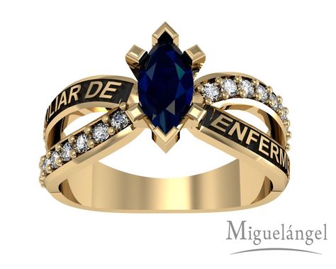 Class Rings For Girls, Senior Ring, Gold Engagement Ring Designs, Senior Rings, Class Rings High School, Graduation Ring, School Rings, Class Rings, Graduation Rings