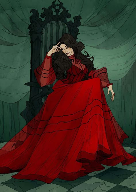 Abigail Larson, Deviantart, Wood, Red, Art