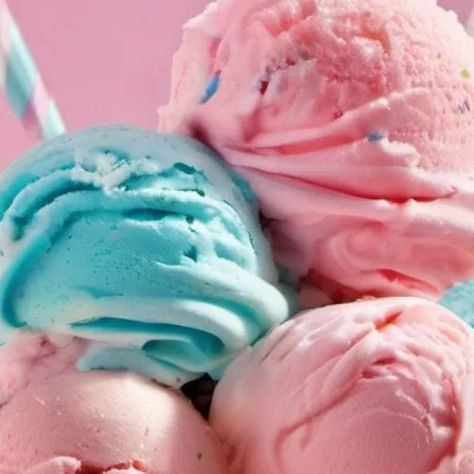 Baskin Robbins Cotton Candy Ice Cream Recipe - Ice Cream DIY | Ice Cream Recipes From Scratch Cotton Candy Ice Cream Recipe, Homemade Cotton Candy, Different Ice Cream Flavors, Ice Cream Diy, Banana Pudding Ice Cream, Cotton Candy Ice Cream, Milkshake Recipe Easy, Coconut Sorbet, Candy Ice Cream