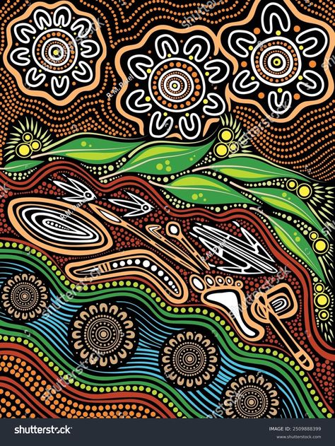 Find Aboriginal stock images in HD and millions of other royalty-free stock photos, illustrations and vectors in the Shutterstock collection. Thousands of new, high-quality pictures added every day. Australian Aboriginal Art Symbols, Boomerang Aboriginal, Aboriginal Art Bush Medicine, Aboriginal Art Symbols, Embedding Aboriginal Culture, Aboriginal Dreamtime Art, Aboriginal Art, Free Stock Photos, Royalty