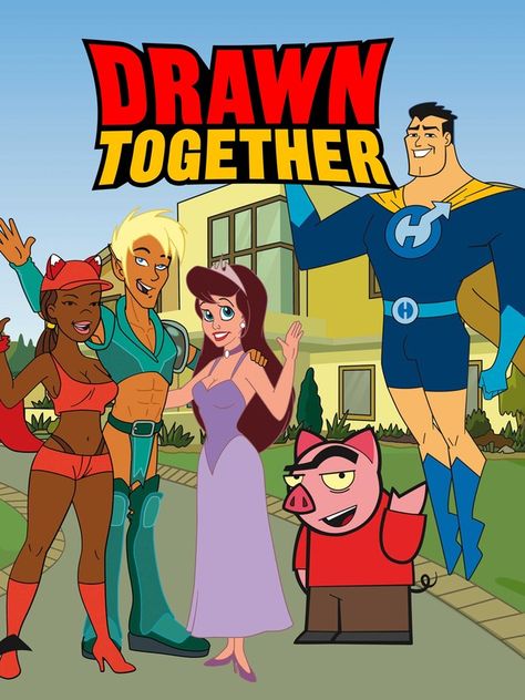 Drawn Together - Rotten Tomatoes Cree Summer, Tara Strong, Drawn Together, Draw People, First Animation, Tv Tropes, Rotten Tomatoes, People Together, Reality Television